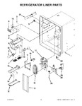 Diagram for 02 - Refrigerator Liner Parts