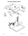 Diagram for 01 - Top And Console Parts