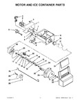Diagram for 05 - Motor And Ice Container Parts