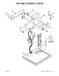 Diagram for 01 - Top And Console Parts
