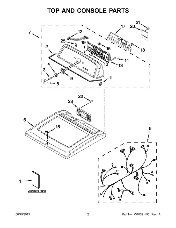 Diagram for MGDX700XW2