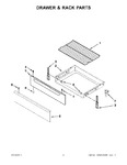 Diagram for 04 - Drawer & Rack Parts