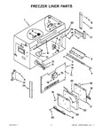 Diagram for 04 - Freezer Liner Parts