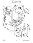 Diagram for 02 - Cabinet Parts