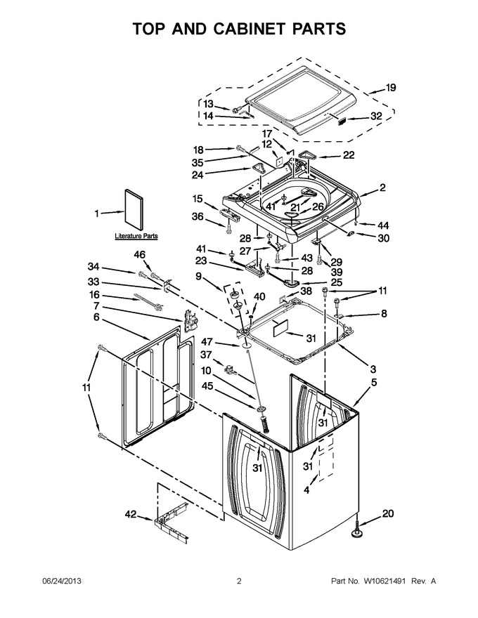 Diagram for MVWB980BW0