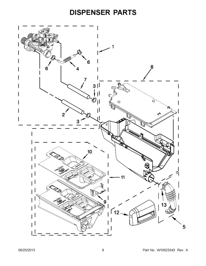 Diagram for MHW4200BW1