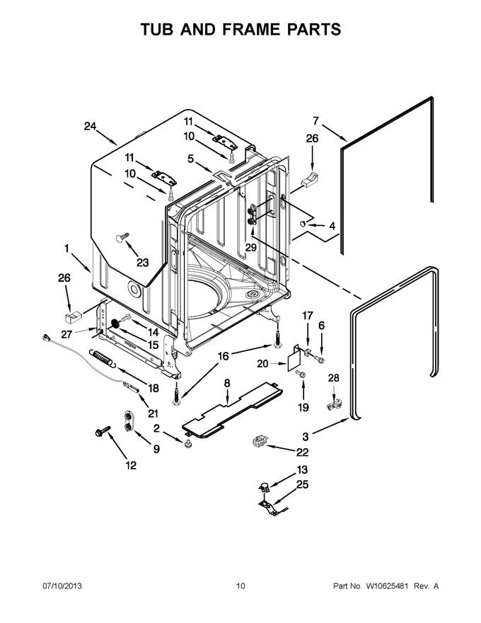 Diagram for JDB8000AWB2