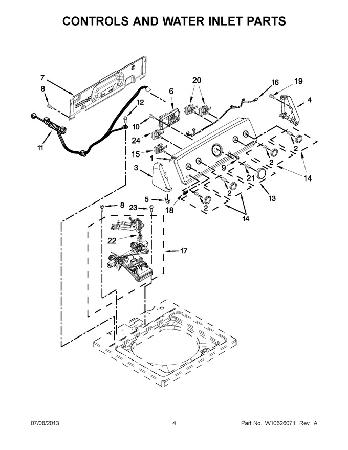 Diagram for MVWC425BW0