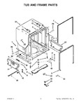 Diagram for 05 - Tub And Frame Parts