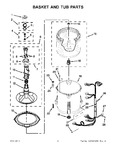 Diagram for 03 - Basket And Tub Parts