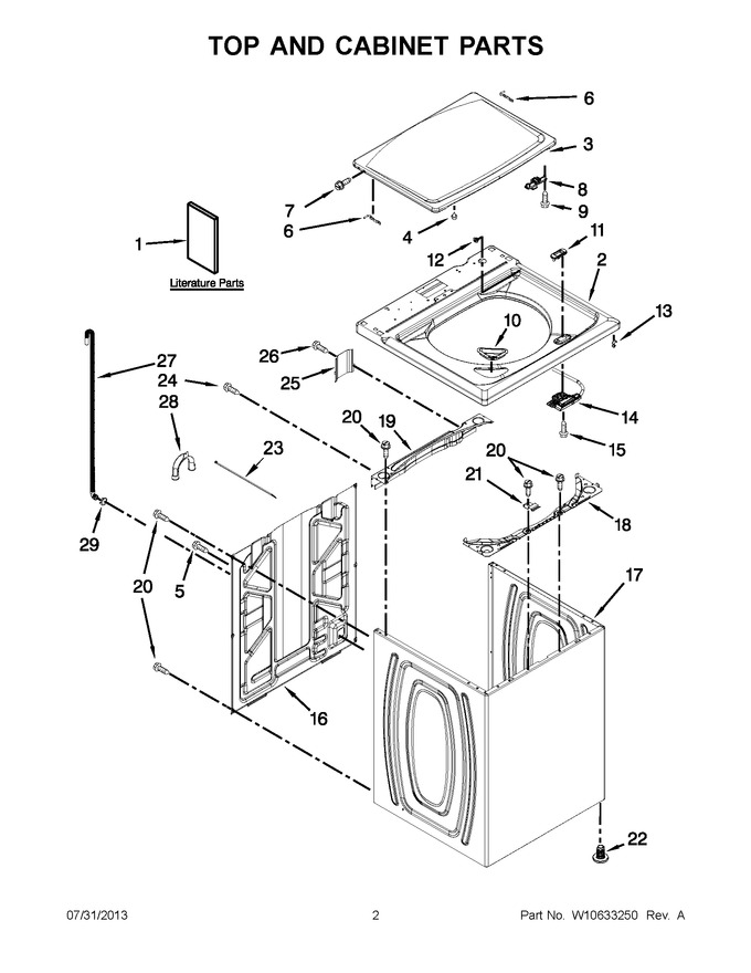 Diagram for 4GMVWC300YW2