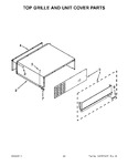Diagram for 12 - Top Grille And Unit Cover Parts