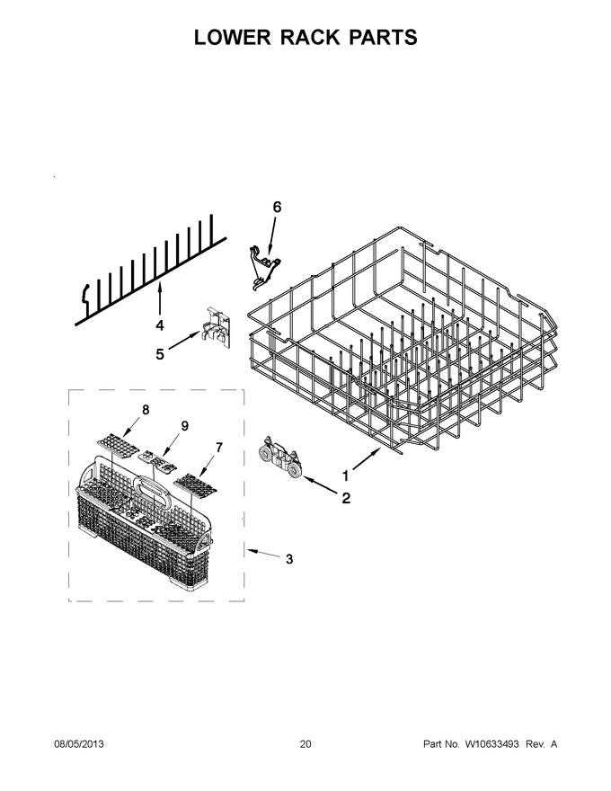 Diagram for JDB8500AWY2