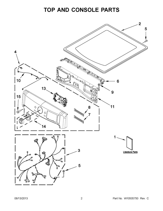 Diagram for YMED7000XG3