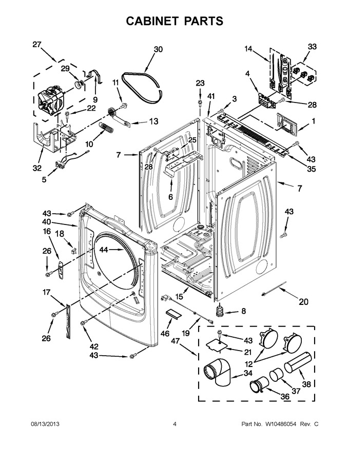Diagram for MED7000XW2
