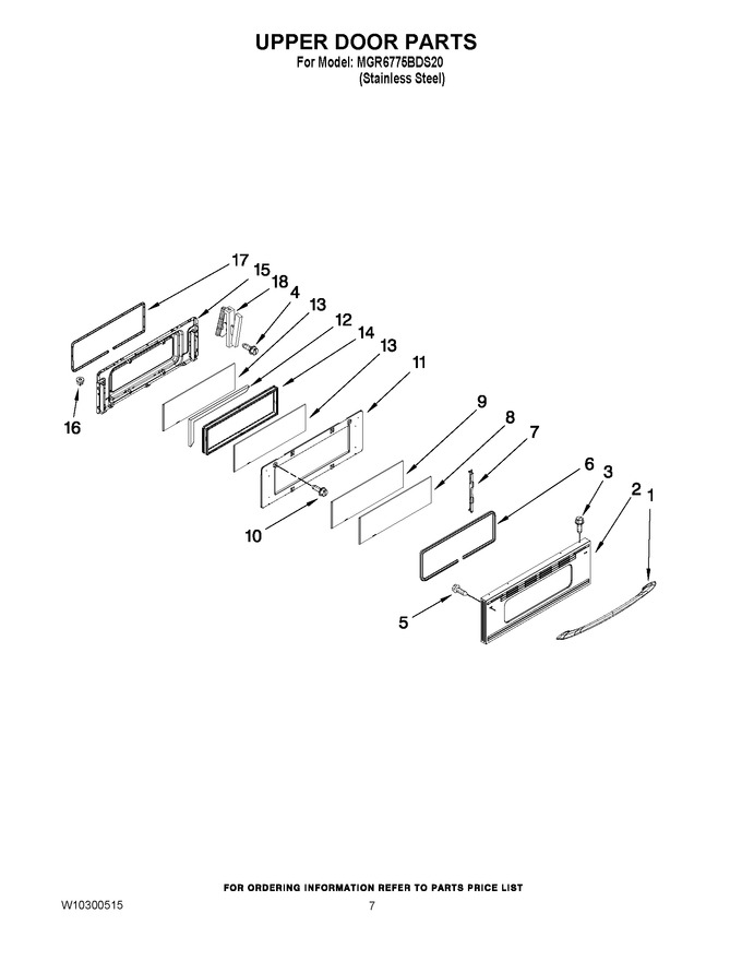 Diagram for MGR6775BDS20