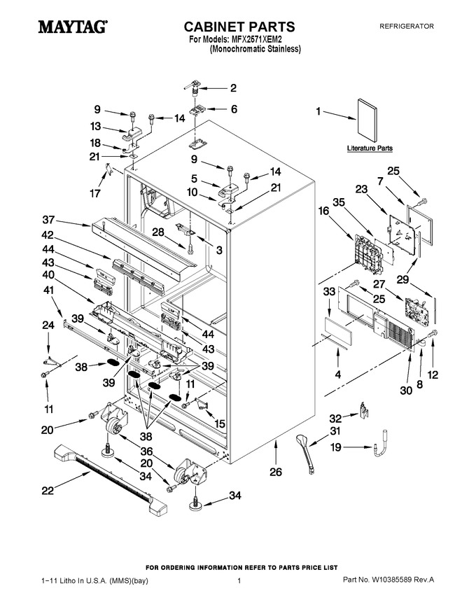 Diagram for MFX2571XEM2