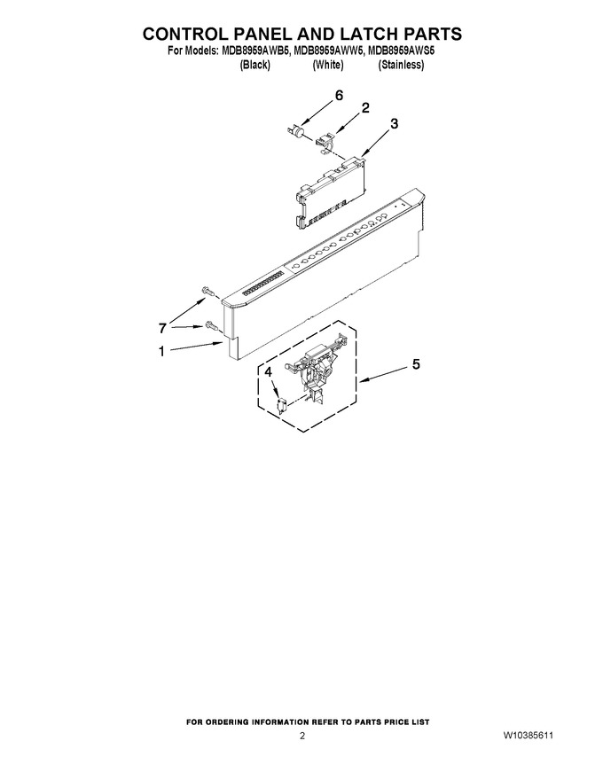 Diagram for MDB8959AWB5
