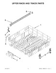 Diagram for 10 - Upper Rack And Track Parts