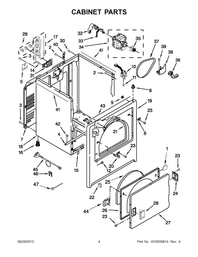 Diagram for YMEDX500BW0