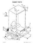 Diagram for 02 - Cabinet Parts