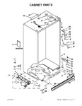Diagram for 02 - Cabinet Parts
