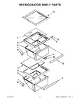 Diagram for 04 - Refrigerator Shelf Parts