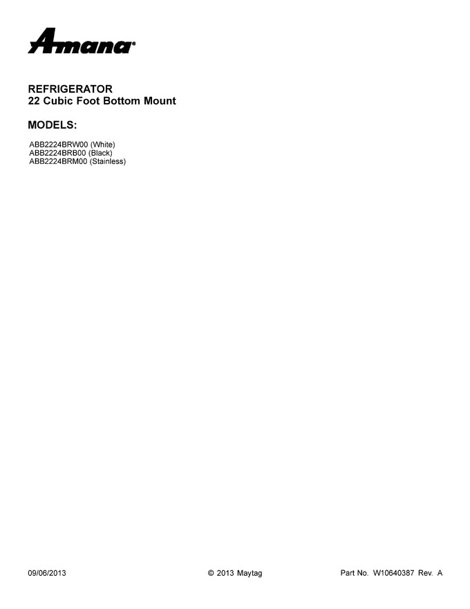 Diagram for ABB2224BRM00
