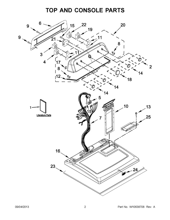 Diagram for MEDX500BW0