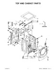 Diagram for 02 - Top And Cabinet Parts