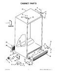 Diagram for 02 - Cabinet Parts