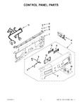 Diagram for 04 - Control Panel Parts