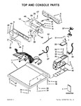 Diagram for 01 - Top And Console Parts