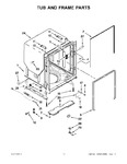 Diagram for 05 - Tub And Frame Parts