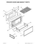 Diagram for 08 - Freezer Door And Basket Parts