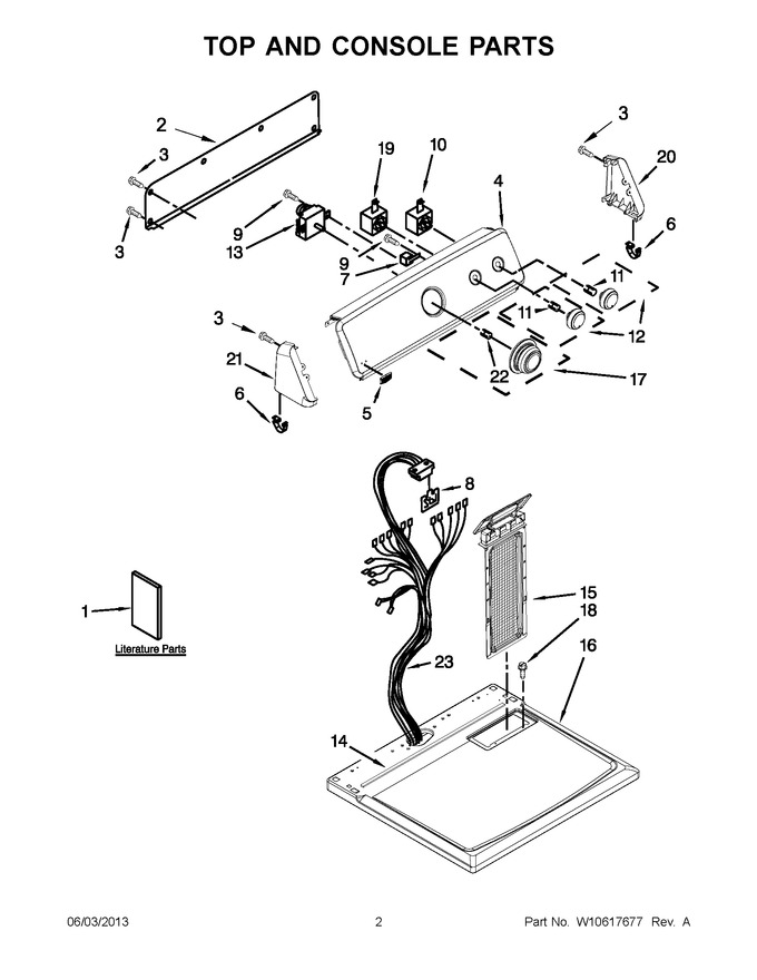 Diagram for YMEDC300XW1