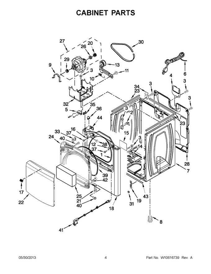 Diagram for MGDB725BW0