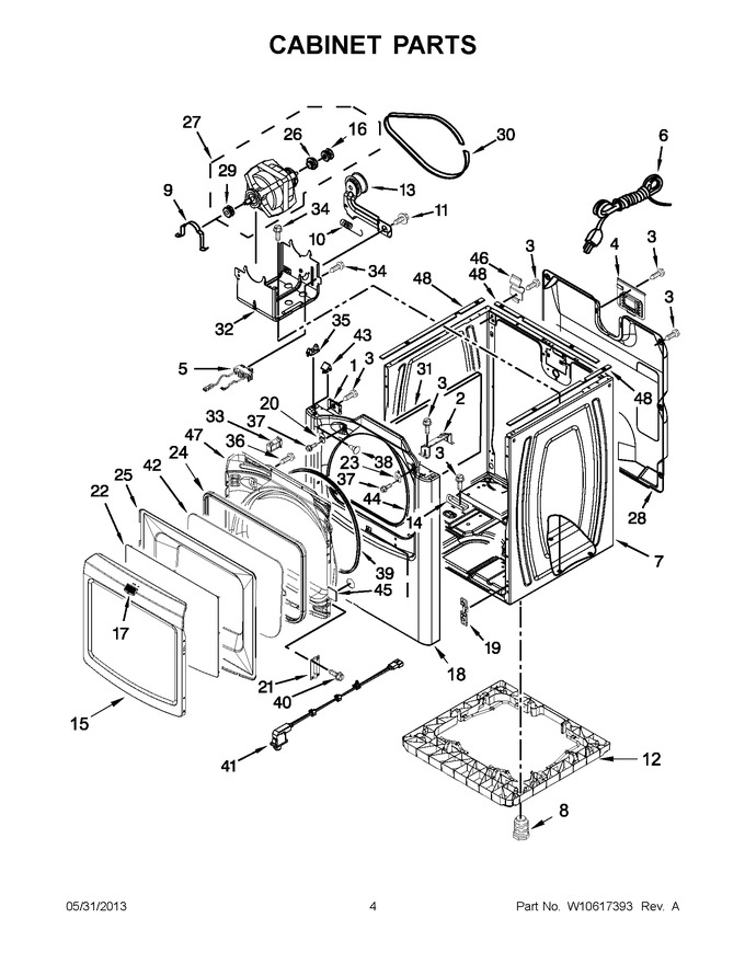 Diagram for MGDB950YW3