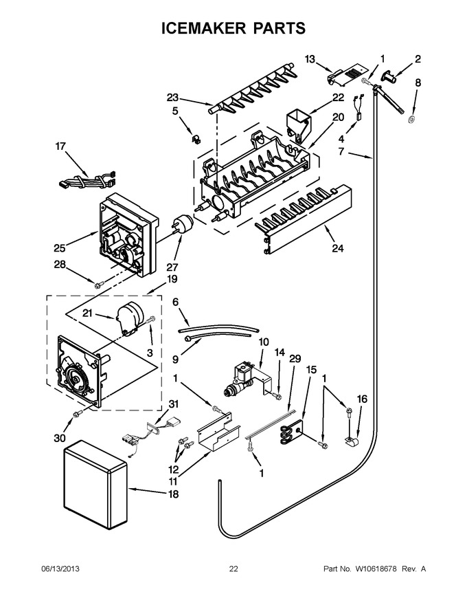Diagram for JF42SSFXDA01