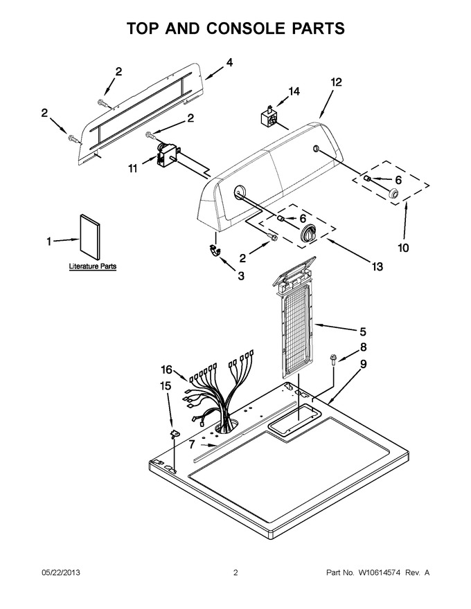 Diagram for AGD4675YQ2
