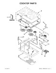 Diagram for 01 - Cooktop Parts