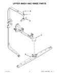Diagram for 07 - Upper Wash And Rinse Parts