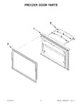 Diagram for 04 - Freezer Door Parts