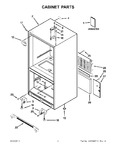 Diagram for 02 - Cabinet Parts