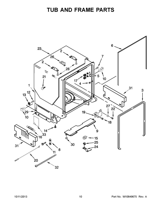 Diagram for MDB8949SBW3
