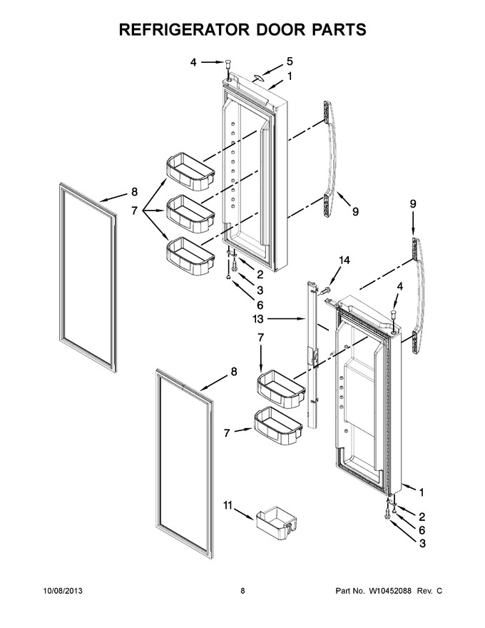 Diagram for MFB2055YEW00