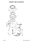 Diagram for 04 - Basket And Tub Parts