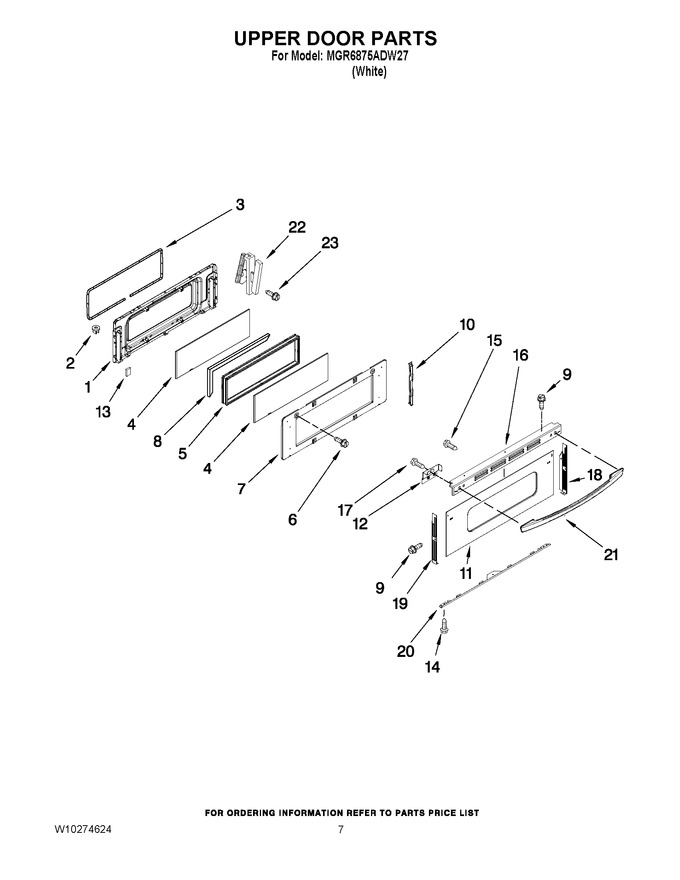 Diagram for MGR6875ADW27