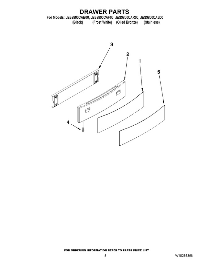 Diagram for JES9800CAR00