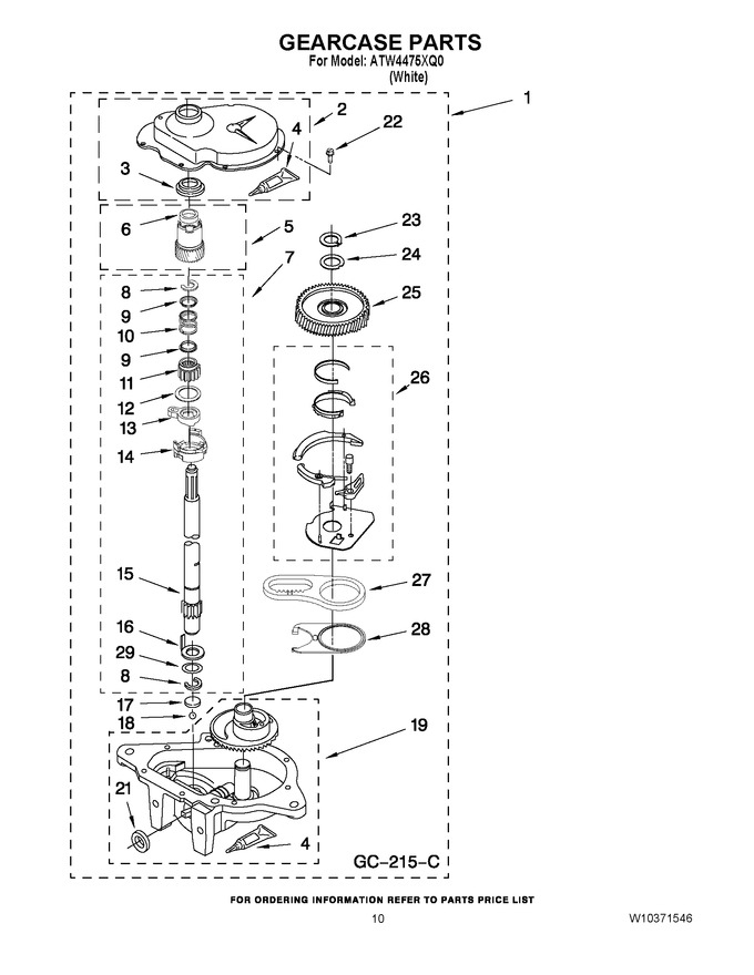 Diagram for ATW4475XQ0
